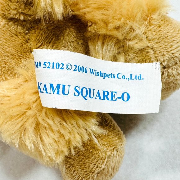 Rare Wishpets Camel "Kamu Square-O" Plush Toy (2006) - Picture 6 of 7